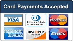 Sadlers Taxis Credit Cards Now Accepted